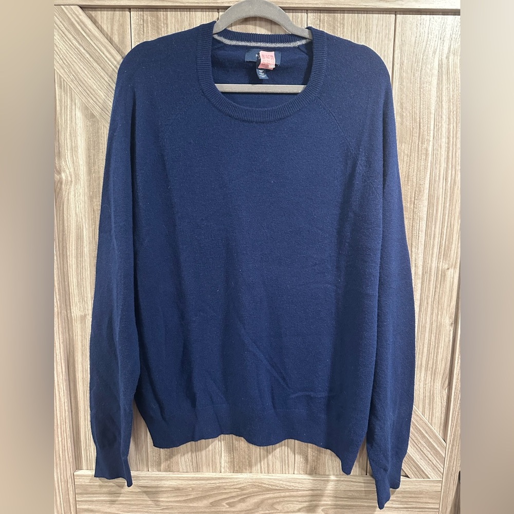 Buttoned Down Men’s Cashmere Sweater xl